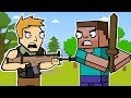 THE SQUAD VS BLOCK SQUAD Fortnite Minecraft Animation