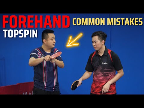 How to FIX Common Mistakes of Forehand Topspin Technique | Table Tennis Review | TTR