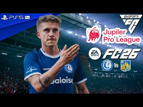 KAA Gent vs Westerlo - Belgium Pro League 2025 Full Match | Authentic Gameplay | FC 26 PS5™