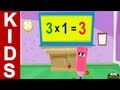 Home School Math | 3 Times Table Song | Kids ...