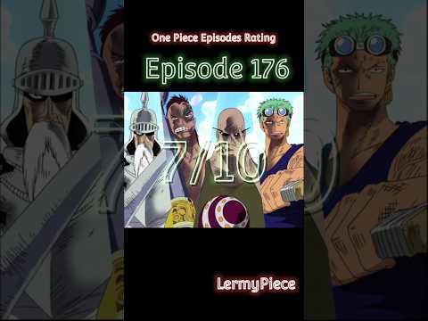 One Piece Episodes 168-177 Rating #onepiece #rating #shorts