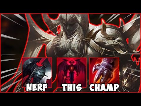 Just when you thought Aatrox couldn't get any more BROKEN, Riot does this...