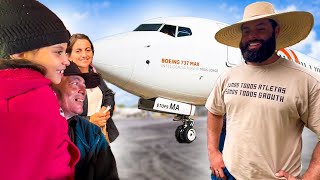 O CASEIRO DO XUCRÃO VIAJA DE AVIÃO PELA PRIMEIRA VEZ NA SUA VIDA! 