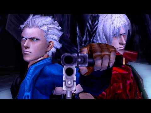 Vergil & Dante Defeat Arkham Together (Jackpot) - Devil May Cry 3 HD