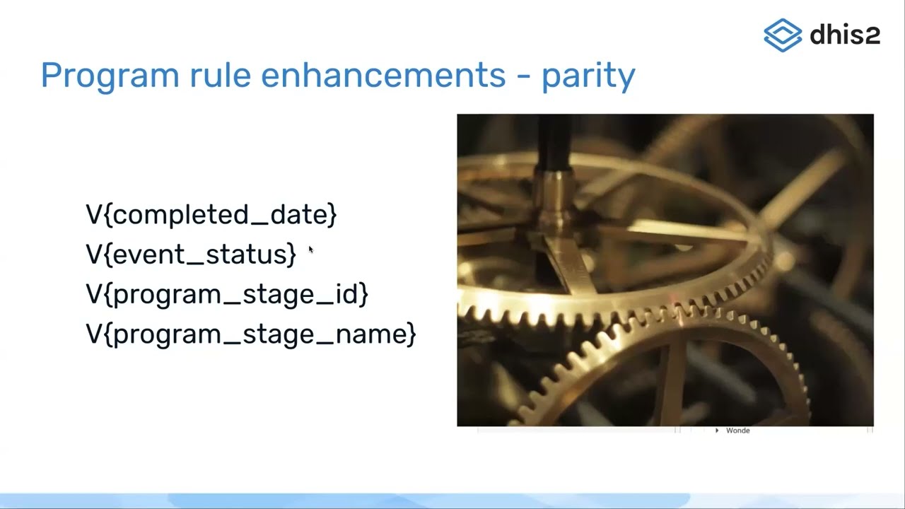 Tracker: Program Rule Enhancements - DHIS2 2.39