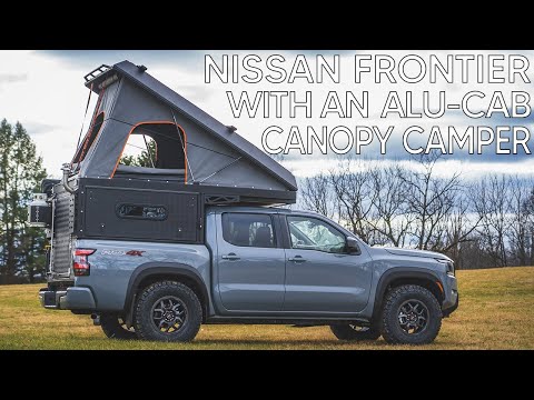 Nissan Frontier Pro-4X with Alu-Cab Canopy Camper Tour