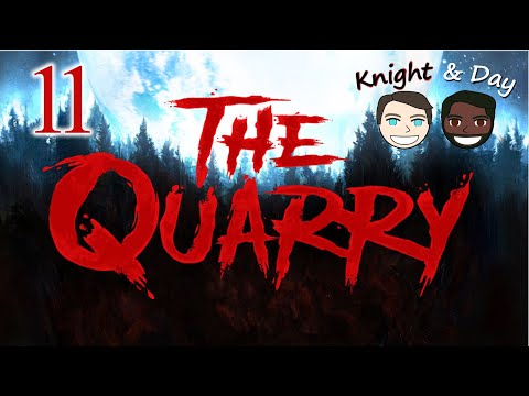 Let's Play The Quarry Blind Couch Co-op Walkthrough Part 11 - Dogboy Attacks Emma