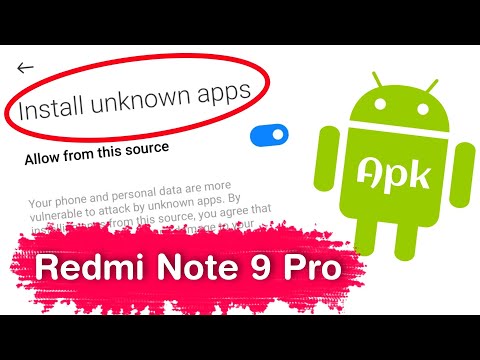 How to Allow Unknown Sources in Redmi Note 9 Pro | Redmi Note 9 Pro Unknown Sources Setting