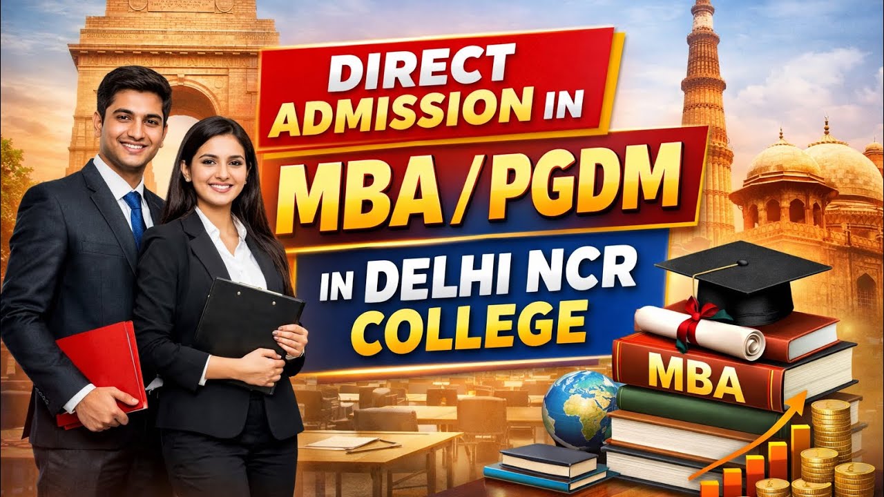  Direct Admission in #MBA / #PGDM Colleges in Delhi NCR 2026 | No Entrance | Full Process