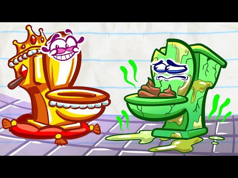 No Restroom For The Wicked And More Pencilmation! | Animation | Cartoons | Pencilmation