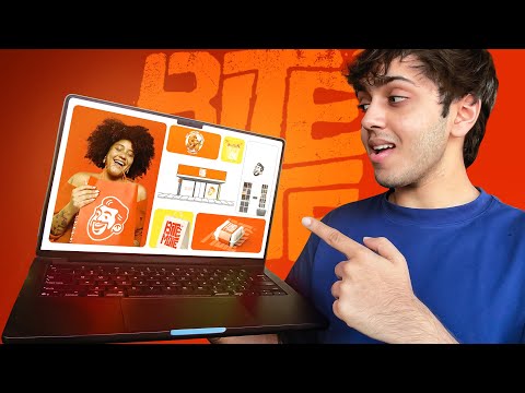 How To Design a Brand Identity? | Full Graphic Design Process of Real Client