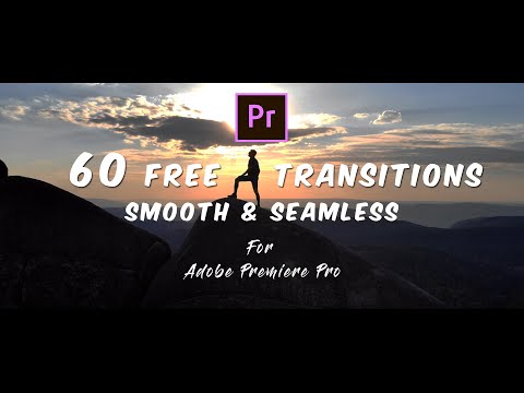 Top 60 FREE Smooth Seamless Transitions Preset for Premiere Pro | Sam Kolder Style