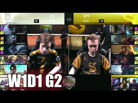 Splyce vs Vitality | Game 2 S6 EU LCS Summer 2016 Week 1 Day 1 | SPY vs VIT G2 W1D1 1080p
