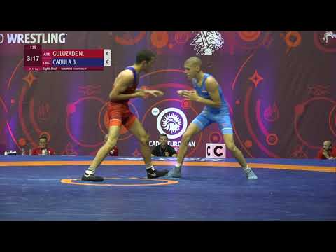 1/8 GR - 51 kg: N. GULUZADE (AZE) v. B. CABULA (CRO)