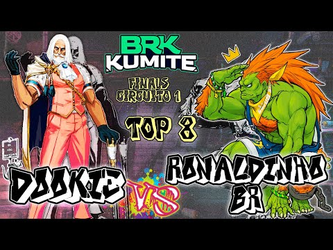 SF6 👊 Dookie (JP) vs RonaldinhoBR (Blanka) 👊 BRK Finals Circuito 1 Street Fighter 6 - Top 8