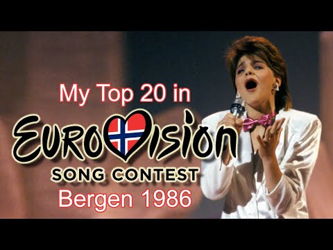 Eurovision 1986 - My Top 20 [with comments]