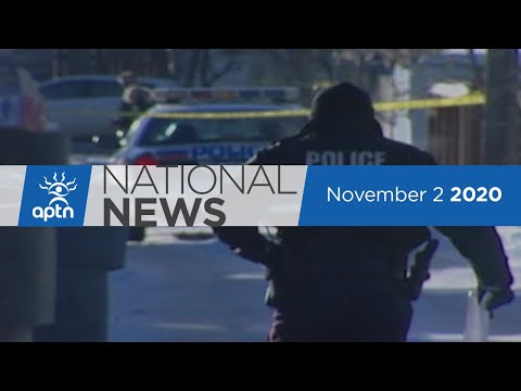 APTN National News November 2, 2020 – Crime rising in Saskatchewan, Ryan Reynolds surprises fan