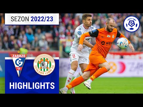 Górnik Zabrze - Zagłębie Lubin 2:3 | SKRÓT | Ekstraklasa 2022/23 | 11. Kolejka