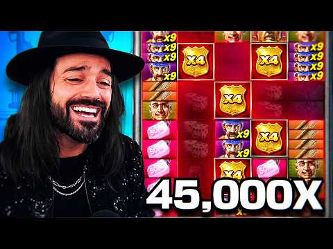 ROSHTEIN HITS INSANE 5 WILD MAX WIN SETUP ON SAN QUENTIN!