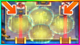 HAVE YOU SEEN THIS HEAL SPELL TRICK in Clash Royale!?