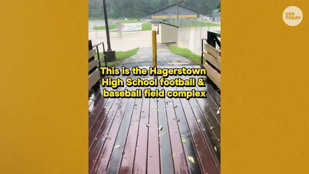 Flooding in Indiana: Aftermath of storms in Cambridge, Hagerstown and more captured by eyewitnesses
