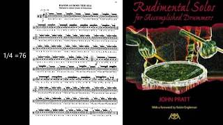 Hands Across The Sea by John Pratt - Rudimental Play Along with Rick Series