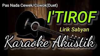 Download lagu I'TIROF - Sabyan - karaoke akustik mp3