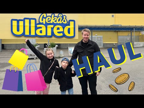 Miniatyrbild: Gekås Ullared Haul – Ullared haul på YouTube