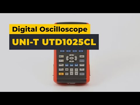 Handheld Digital Oscilloscope UNI-T UTD1025CL Preview 3