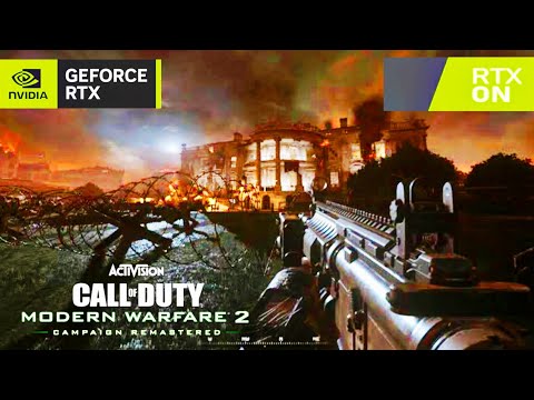EMP Strike in Washington D.C / Liberating (Whiskey Hotel) Call Of Duty Modern Warfare 2 Remastered