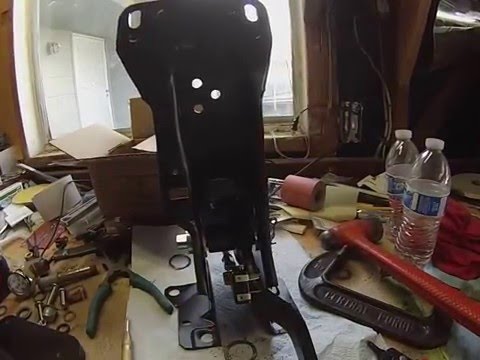 Scott Drake brake pedal master rebuild kit install