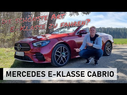 Das NEUE 2021 Mercedes-Benz E450 4matic Cabriolet - Review, Fahrbericht, Test
