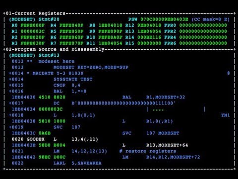 Disassembling z/OS load modules - M75