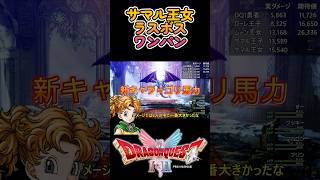 【ドラクエ２リメイク】Lv99サマルトリア王女 Lv99ラスボスシドーをワンパンしてみた? #shorts
