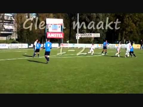 Glenn (Olympia C1) doelpunt Fortuna Wormerveer