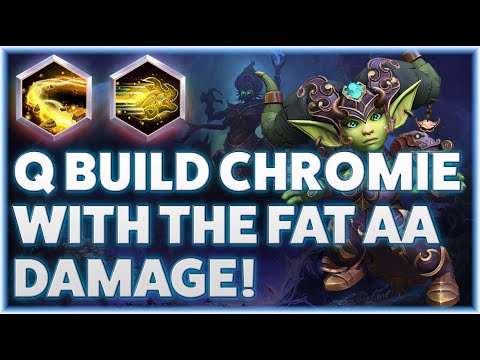 Chromie Slowing Sands - Q BUILD CHROMIE WITH THE FAT AA DAMAGE! - Grandmaster Storm League
