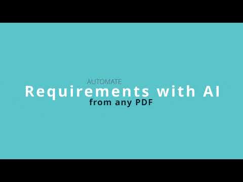 Rex AI: Automate Requirements from any PDF with Artificial Intelligence | Reqi