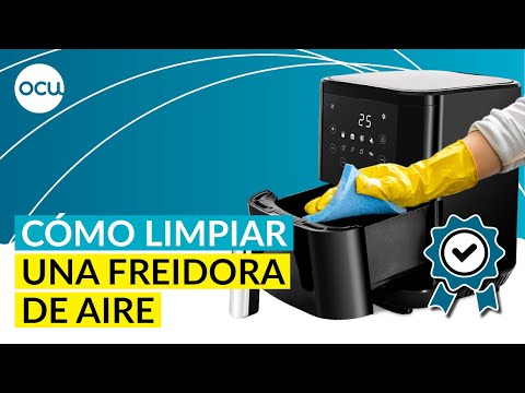 Cómo limpiar una freidora de aire paso a paso