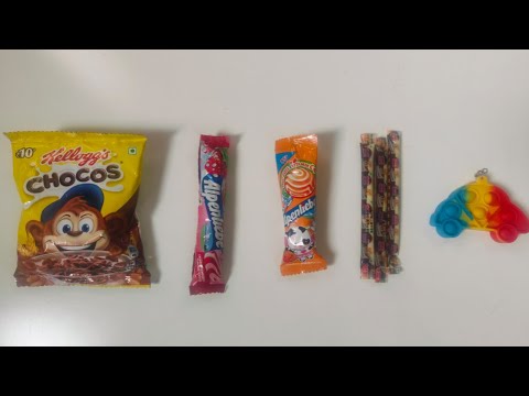 So many lot's of Chocolate|rainbow lollipop Unpacking|Satisfying videos|chocos