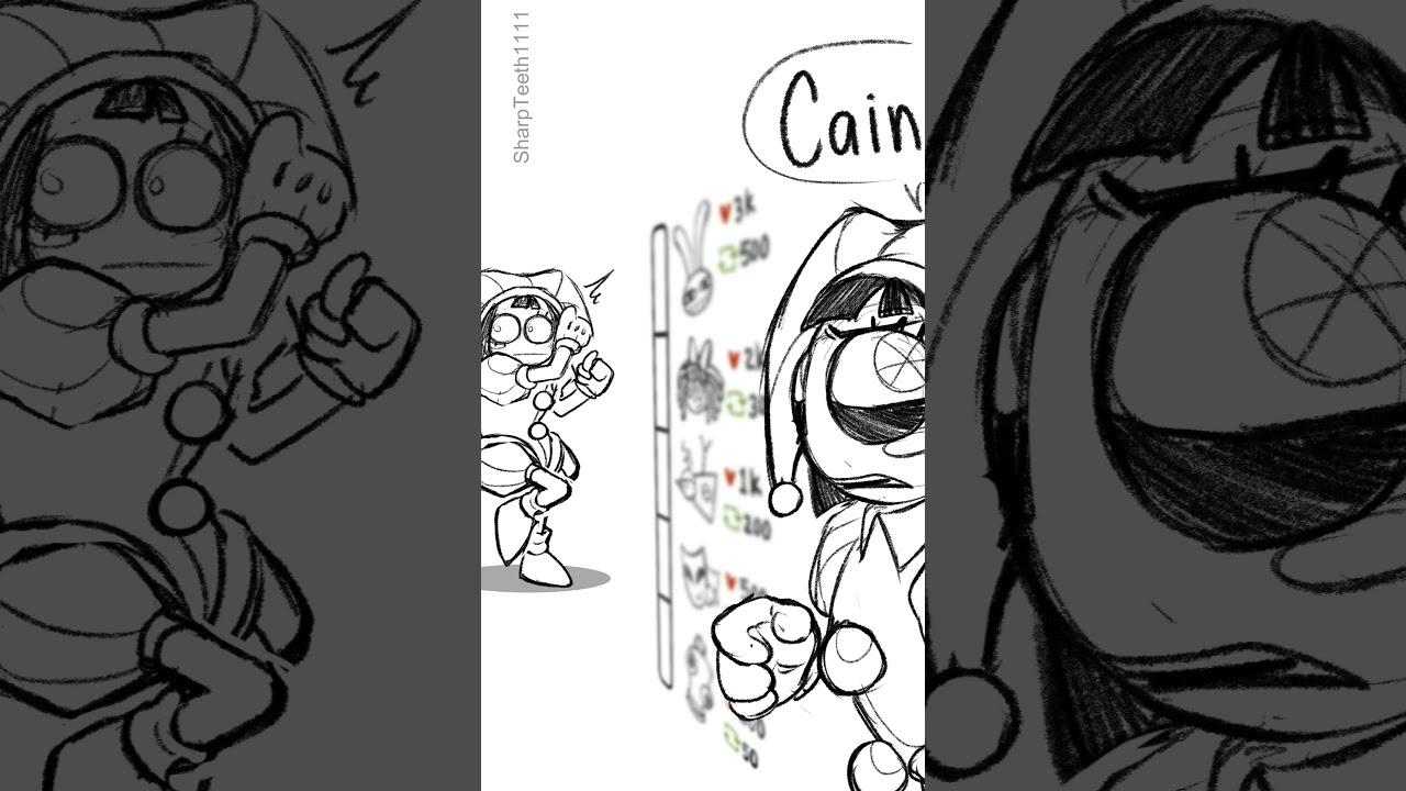 Pomni Kisses Everyone Pt. 1 #pomni #tadc #theamazingdigitalcircus #animatic