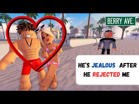 My EX CRUSH comes back after REJECTING ME! EP 14 |ROBLOX Berry Avenue| W AI voice