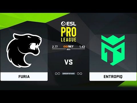 🔴  RU   FURIA Esports vs Entropiq BO3  ESL Pro League Season 14