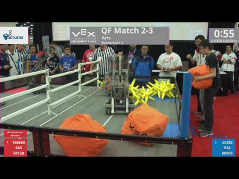 2017 VRC Arts QF2-3 - 16666A 666 5813B vs 8825S 93A 8000X - 28 to 17