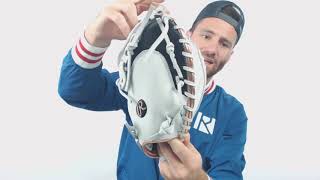 Video thumbnail: Rawlings Liberty Advanced 33" Fastpitch Catcher's Mitt: RLACM33RG