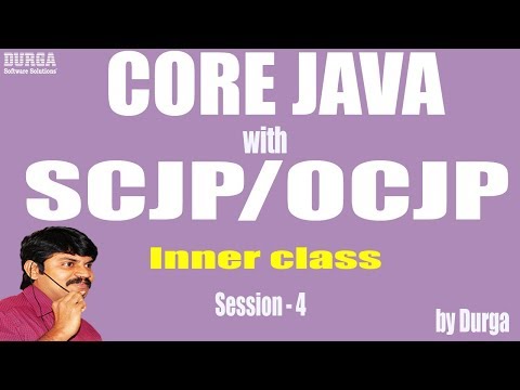 Core Java With Ocjpscjp Innerclass Part 4normal Java Class Vs Anonymous Inner Class