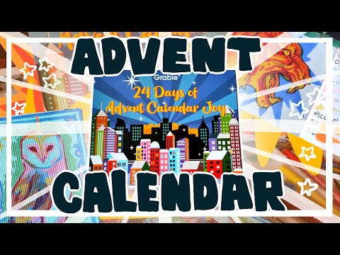 My very first Art Advent Calendar || Grabie 2025 Advent Calendar Review