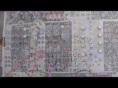 How to tune two oscillators to each other (no talking)