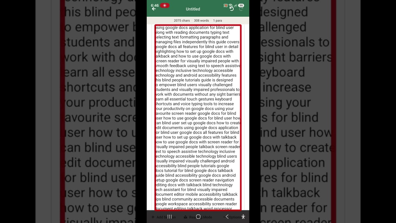 Google Docs Superpowers Every Blind User Must Know Screen Reader Accessibility Top Secrets Revealed