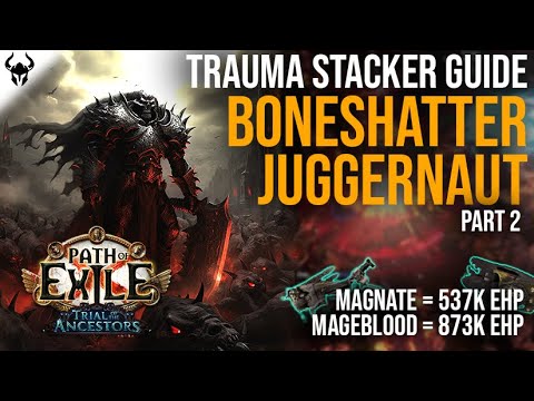 GET TO 1000 DEPTH IN DELVE! - Boneshatter Jugg - Mageblood and Magnate Version | [PoE 3.22]