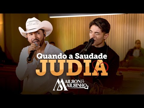 Ailson e Ailsinho - QUANDO A SAUDADE JUDIA (Vídeo-Oficial)